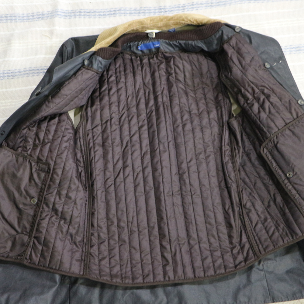 New Hickey Double Layer Cord Collar Button Jacket - image 5